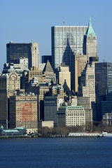 lower Manhattan skyline, New York City